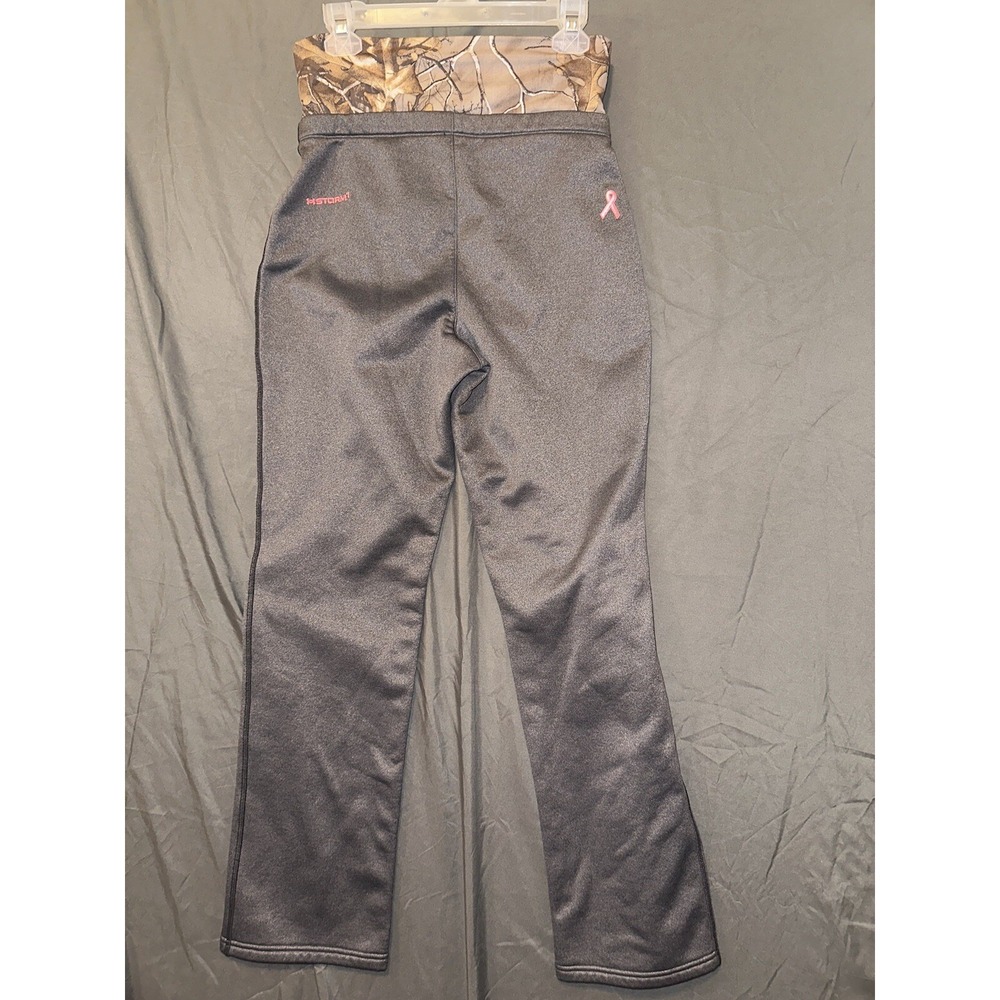 UNDER ARMOUR Storm1 Grey Camo Breast Cancer Workout Yoga Pants Womens Small‎